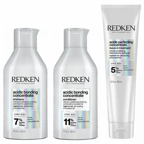 Redken acidic bonding haircare trio