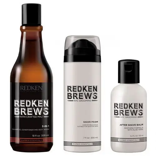 Redken brews trio