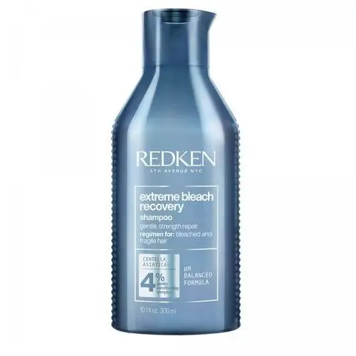 Extreme bleach recovery, delikatny szampon do włosów rozjaśnianych, 300ml Redken