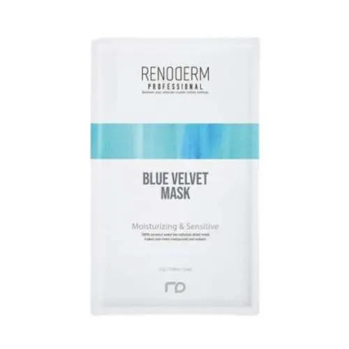 Renoderm Blue Velvet Mask 25g - profesjonalna kojąca maska w płachcie