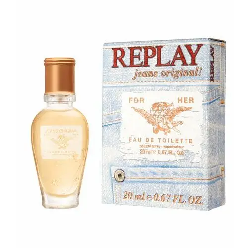 Replay, Jeans Original! for Her, woda toaletowa, 20 ml