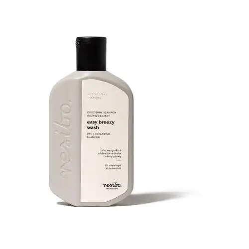 Resibo - easy breezy wash codzienny szampon oczyszczający, 250 ml