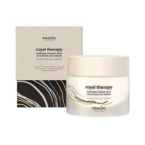 Resibo - Royal Therapy arcykrem do szyi i dekoltu, 50 ml