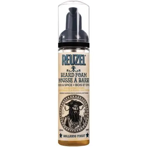 Beard foam mousse a barbe wood & spice - odżywka do brody w piance, 70ml Reuzel