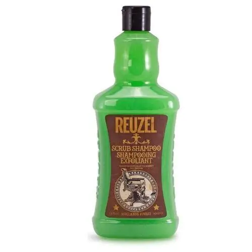 Reuzel Scrub 1000 ml Szampon Oczyszczający Z Peelingiem Do Włosów