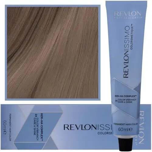 Revlon Farba kremowa bez utleniacza do włosów professional revlonissimo colorsmetique 8.21 light blonde iris ash 60 ml . farba do włosów