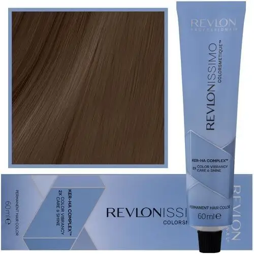 Revlon Revlonissimo Colorsmetique High Coverage - profesjonalna farba do siwych włosów, 60ml HC 6,12