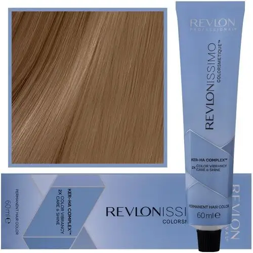 Revlon revlonissimo colorsmetique high coverage - profesjonalna farba do siwych włosów, 60ml hc 7,13