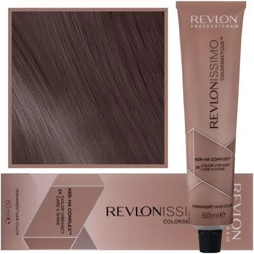 Revlon Revlonissimo Colorsmetique High Coverage - profesjonalna farba do siwych włosów, 60ml HC 4,25