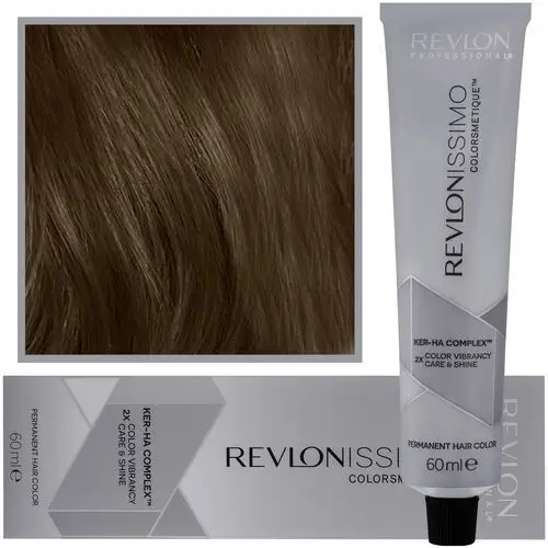 Revlon revlonissimo colorsmetique high coverage - profesjonalna farba do siwych włosów, 60ml hc 4