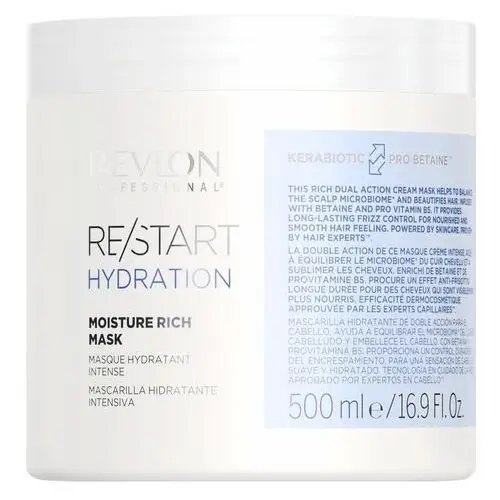 Revlon restart hydration mask - nawilżająca maska do włosów, 500ml