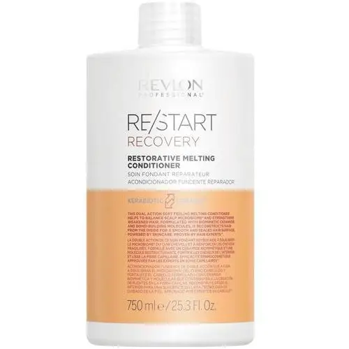 Revlon restart recovery melting - regenerująca odżywka do włosów, 750ml