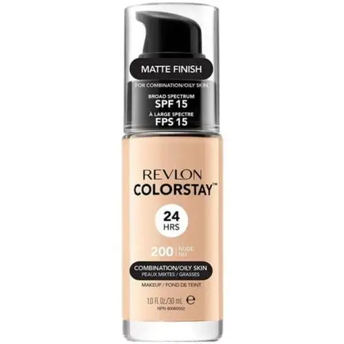 Revlon Spf15 podkład do cery mieszanej i tłustej 200 nude 30 ml