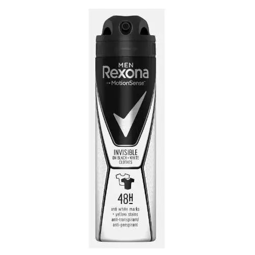 Rexona invisible black and white antyprespirant w sprayu 48 godz. 150 ml