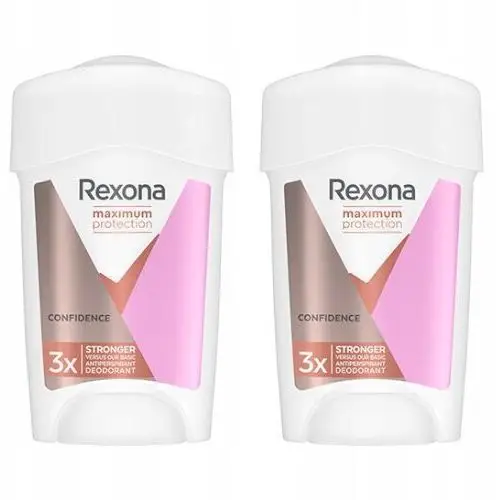 Rexona Maximum Protection Confidence Dezodorant damski w sztycie 2x 45 ml