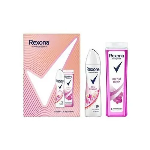 Rexona Sexy Bouquet Women Gift Set ( Shower Gel 250 ml + Antiiperspirant 150 ml)