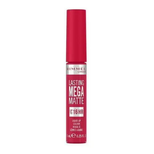 Rimmel Lasting Mega Matte lekka matowa szminka w płynie 16 godz. odcień Fuchsia Flush 7,4 ml