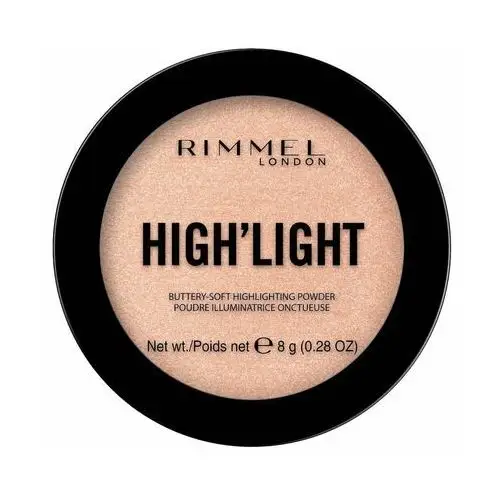 Rimmel High'light kompaktowy rozświetlacz pudrowy odcień 002 Candelit 8 g