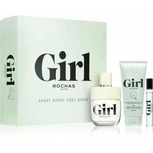 Rochas Zestaw girl eau de toilette spray 100 ml + balsam do ciała 100 ml + miniatura 7.5 ml . perfumy damskie