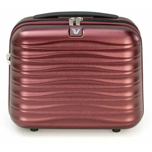 Roncato wave beautycase 33.5 cm rosso scuro