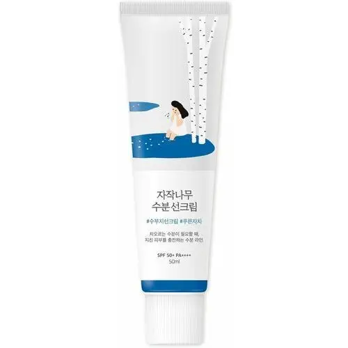 Round Lab Birch Juice Moisturizing Sun Cream SPF 50+ PA++++ 50ml - krem ochronny w wysokim filtrem