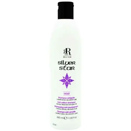 Rr line silver star violet szampon niwelujący żółte refleksy na włosach blond i siwych 350ml