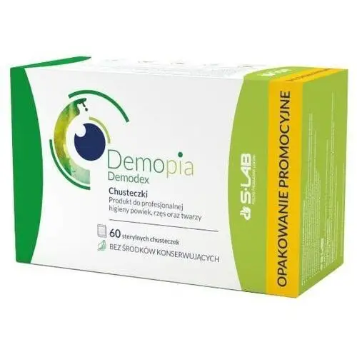 Demopia Demodex chusteczki x 60 sztuk