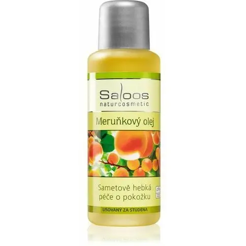 Saloos cold pressed oils apricot olejek do bardzo wrażliwej skóry 50 ml