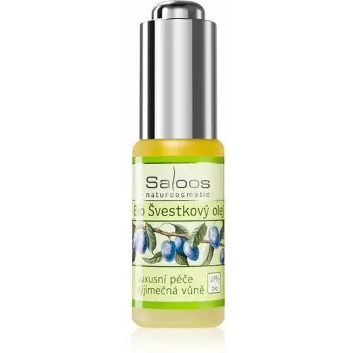 Saloos Cold Pressed Oils Bio Plum olej śliwkowy 20 ml