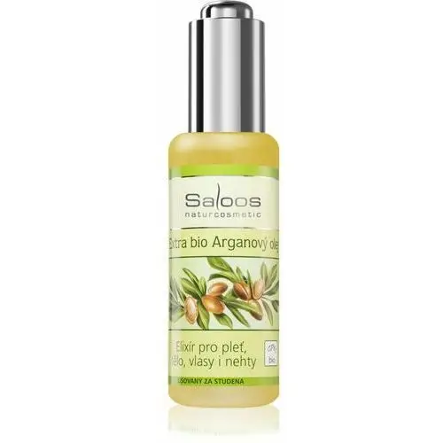 Saloos cold pressed oils extra bio argan bio olejek arganowy o działaniu odmładzającym 50 ml