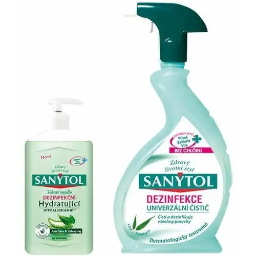 Sanytol Universal Cleaner 500 ml + Moisturizing Soap 250 ml