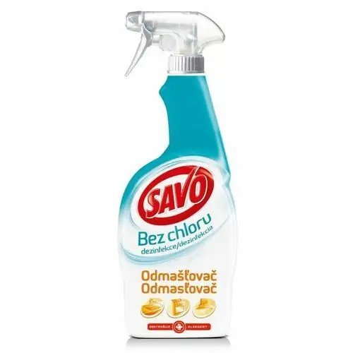 Savo degreaser disinfectant spray without chlorine 700 ml