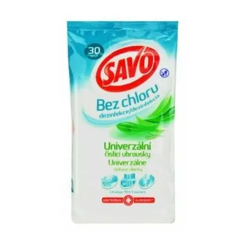 Savo Eucalyptus Universal Cleaning Wipes 30 pcs