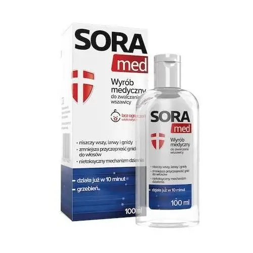 Scan anida Sora płyn do zwalczania wszawicy głowy 100ml