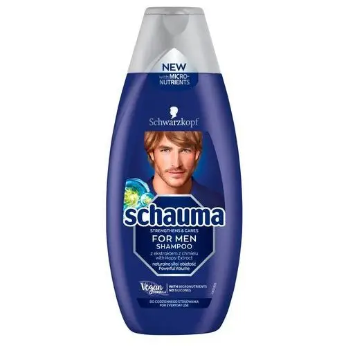 SCHWARZKOPF SCHAUMA SZAMPON DO WŁOSÓW DLA MĘŻCZYZN 250ML