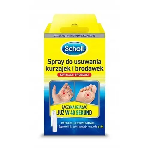 Scholl Spray do usuwania kurzajek i brodawek 80 ml