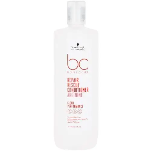 Schwarzkopf bc repair rescue conditioner arginine - regenerująca odżywka włosy zniszczone 1000ml