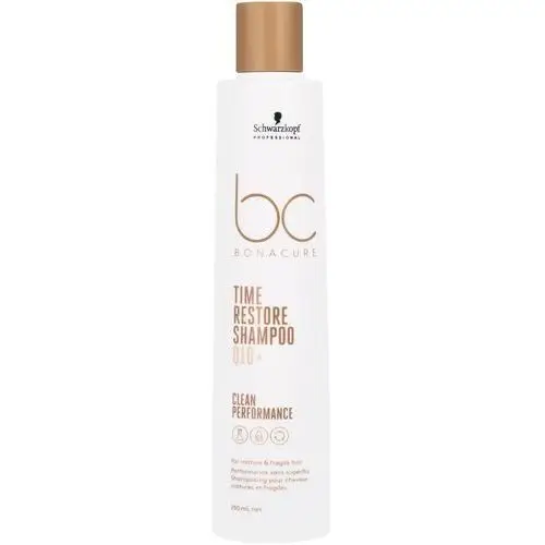 Schwarzkopf bc time restore - szampon do włosów dojrzałych z koenzymem q10+, 250ml, 2708443