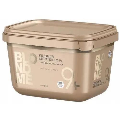 Schwarzkopf Blond Me Lift 9+ Rozjaśniacz Premium Lightener Blondme 450g, kolor blond