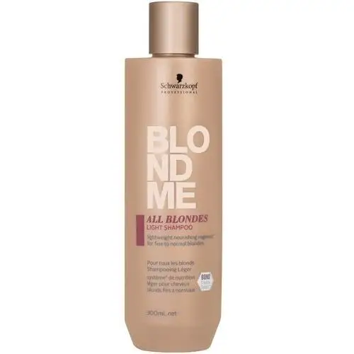 Schwarzkopf blondme all blondes light shampoo 300ml