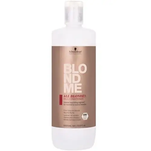 Schwarzkopf blondme all blondes rich conditioner 1000ml