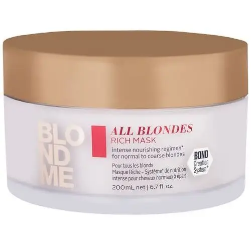 Schwarzkopf BlondMe All Blondes Rich Mask 200ml