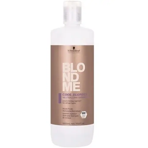 Schwarzkopf blondme cool blondes neutralizing shampoo 1000ml