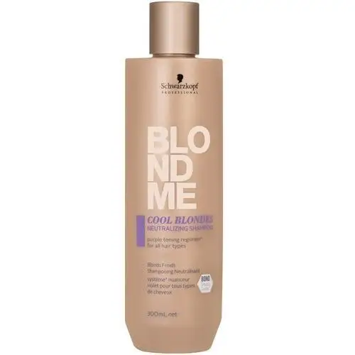 Schwarzkopf blondme cool blondes neutralizing shampoo 300ml