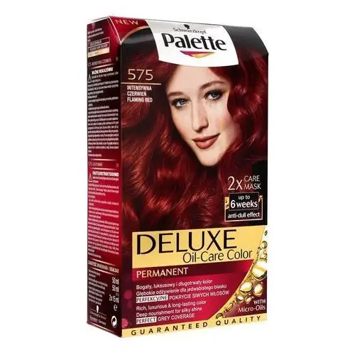 Palette Deluxe Farba do włosów Intensywna Czerwień nr 575 1 op. - Schwarzkopf, 686819
