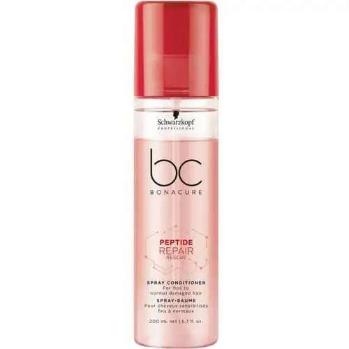 Schwarzkopf professional bc peptide repair rescue spray conditioner (200ml)