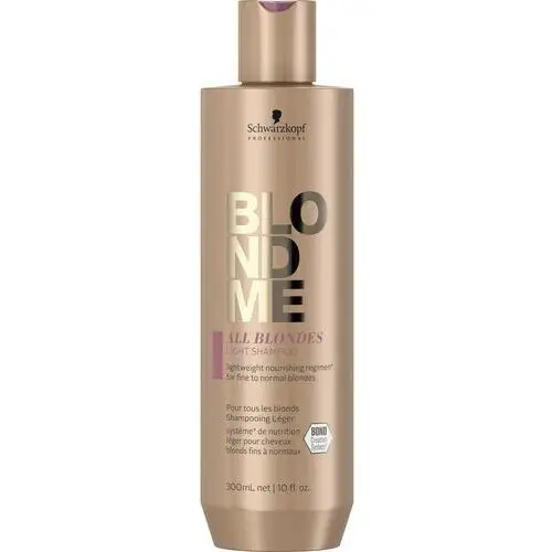 Schwarzkopf professional blondme all blondes light shampoo (300ml)