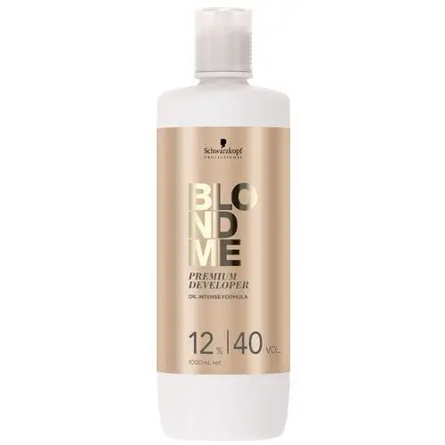 Schwarzkopf professional blondme premium developer - utleniacz do włosów blond, 1000ml vol. 40