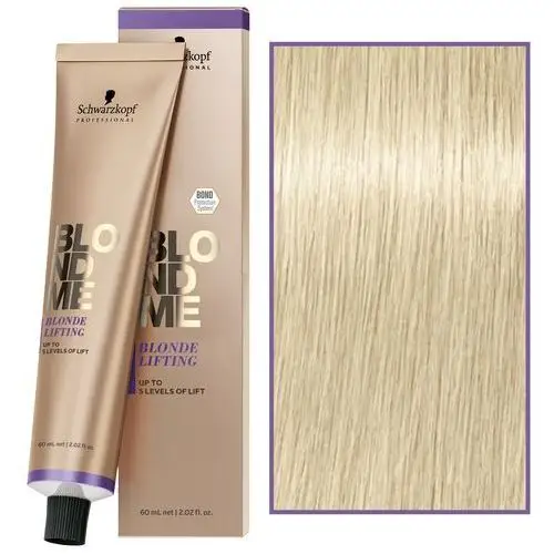 Schwarzkopf Professional Blondme rozjaśniacz w krem do włosów blond odcień L - Sand (Bond Enforcing Blonde Lifting, Up to 5 Levels of Lift) 60 ml, 18