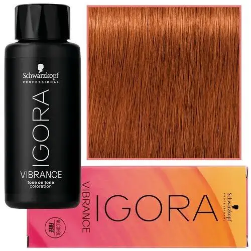 Schwarzkopf Professional Igora Vibrance – półtrwała farba do włosów bez amoniaku, 60ml 7-77